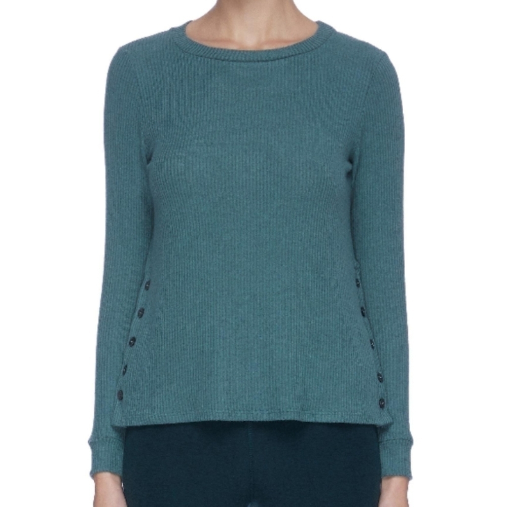 Beyond Yoga Your Line Ribbed Pullover